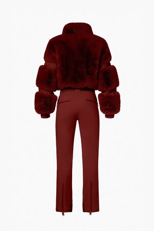 Overal Goldbergh Lieke Ski Suit Vino Rosso