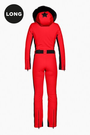 Overal Goldbergh Parry Long Ski Suit Faux Border Flame