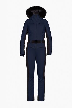 Overal Goldbergh Parry Ski Suit Faux Border French Blue