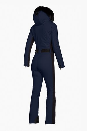 Overal Goldbergh Parry Ski Suit Faux Border French Blue