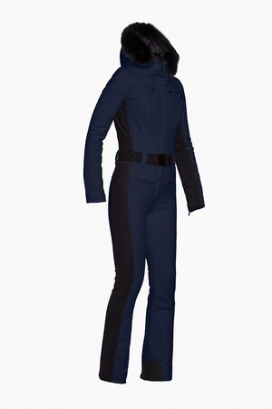 Overal Goldbergh Parry Ski Suit Faux Border French Blue