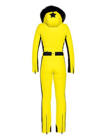 Overal Goldbergh Parry Ski Suit Faux Border Passion Limone