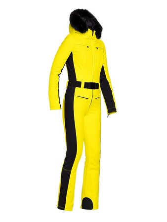 Overal Goldbergh Parry Ski Suit Faux Border Passion Limone