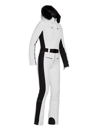 Overal Goldbergh Parry Ski Suit Faux Border Passion White