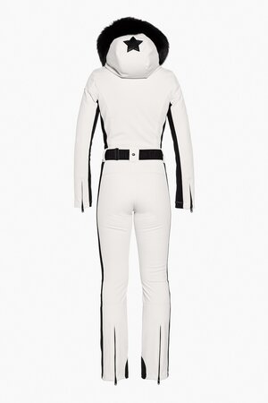 Overal Goldbergh Parry Ski Suit Faux Border Snow White
