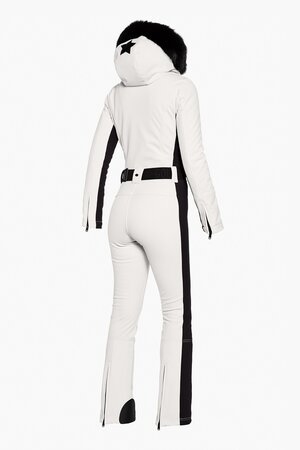 Overal Goldbergh Parry Ski Suit Faux Border Snow White