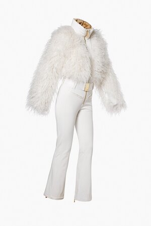 Overal Goldbergh Samusa Ski Suit Snow White