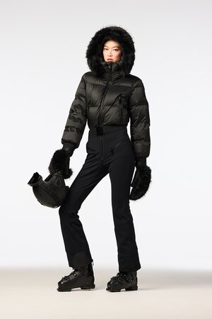 Overal Goldbergh Sayaka Ski Suit Faux Border Black