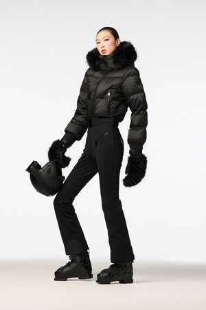 Overal Goldbergh Sayaka Ski Suit Faux Border Black