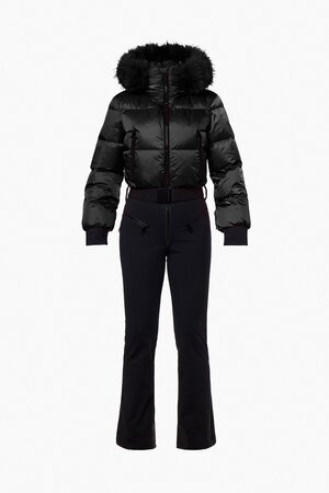 Overal Goldbergh Sayaka Ski Suit Faux Border Black