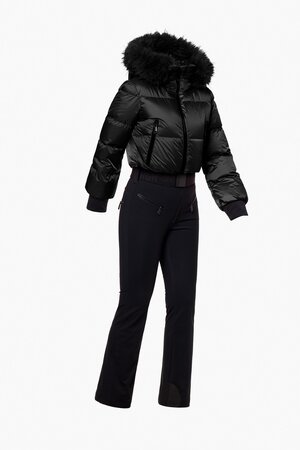 Overal Goldbergh Sayaka Ski Suit Faux Border Black