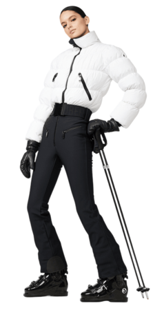 Lyžiarsky Overal Goldbergh Snowball Ski Suit White