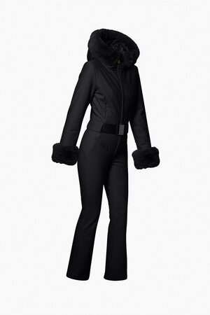 Overal Goldbergh Vita Ski Suit Faux Border Black