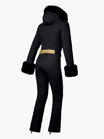 Overal Goldbergh Vita Ski Suit Faux Border Black