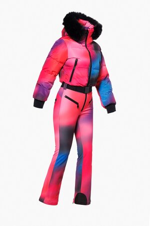 Overal Goldbergh Yuyake Ski Suit Faux Border Night Runner Bold