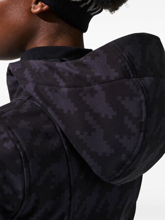 Overal Perfect Moment Tignes Ski Suit Houndstooth Black/Black