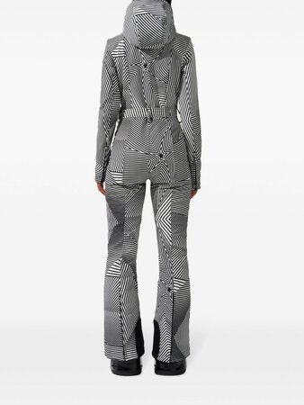 Overal Perfect Moment Tignes Ski Suit Warped Star Print Black/Snow White Overal Perfect Moment Tignes Ski Suit Warped Star Print Black/Snow White