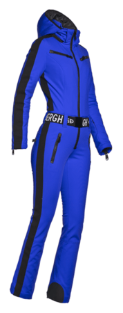 Zimný overal Goldbergh EMPRESS Jumpsuit No Fur Electric Blue