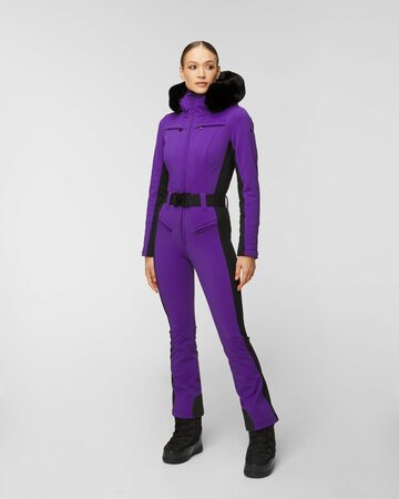 Zimný overal Goldbergh Parry Jumpsuit Faux Fur Amethys