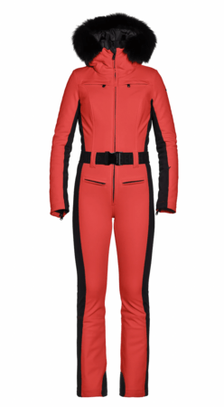 Zimný overal Goldbergh Parry Jumpsuit Faux Fur Long Flame