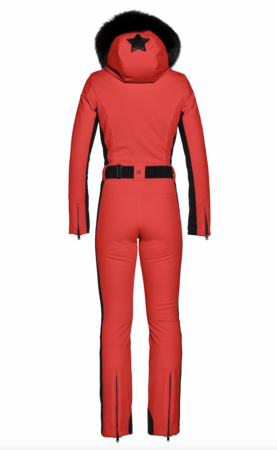 Zimný overal Goldbergh Parry Jumpsuit Faux Fur Long Flame