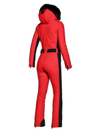 Zimný overal Goldbergh Parry Jumpsuit Real Fur Flame