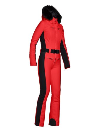 Zimný overal Goldbergh Parry Jumpsuit Real Fur Flame