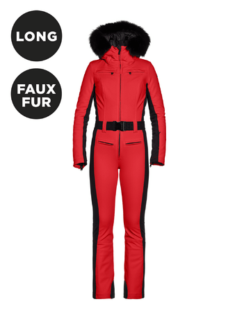 Zimný overal Goldbergh Parry Ski Suit Faux Border Long Flame