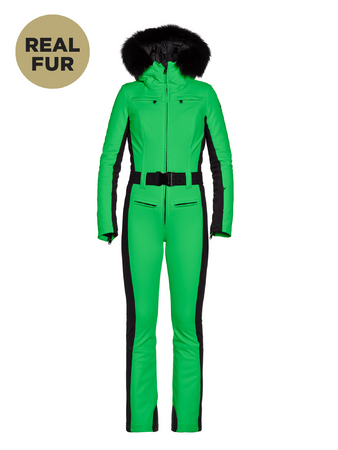 Overal Goldbergh Parry Ski Suit Real Border Flash Green
