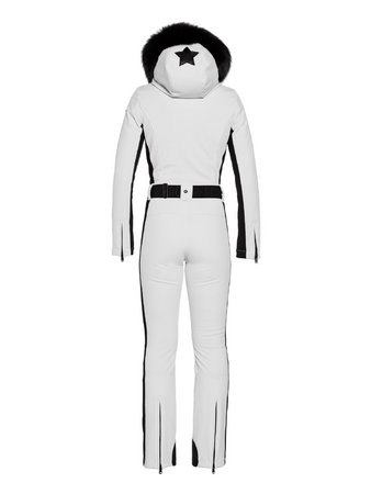 Overal Goldbergh Parry Ski Suit Real Border White