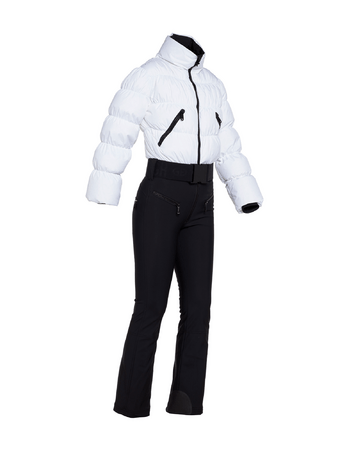 Lyžiarsky Overal Goldbergh Snowball Ski Suit White