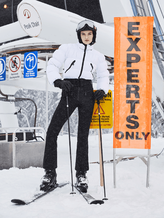 Lyžiarsky Overal Goldbergh Snowball Ski Suit White