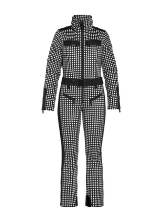 Lyžiarsky Overal Goldbergh Starstruck Ski Suit Black/White