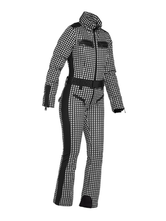 Lyžiarsky Overal Goldbergh Starstruck Ski Suit Black/White