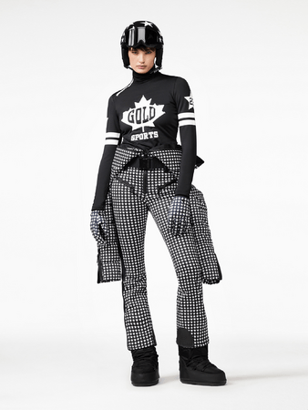 Lyžiarsky Overal Goldbergh Starstruck Ski Suit Black/White