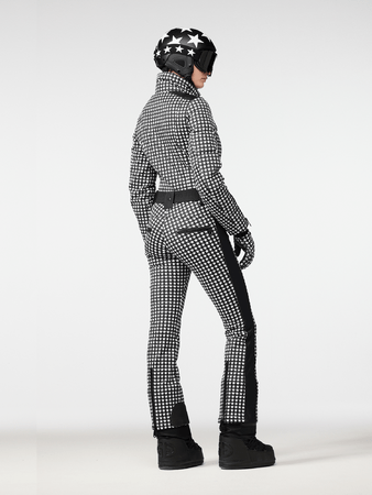 Lyžiarsky Overal Goldbergh Starstruck Ski Suit Black/White