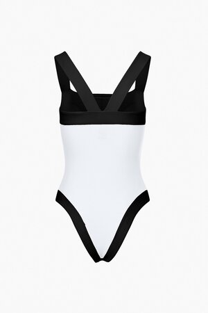 Plavky Goldbergh Hemera Bathing Suit White/Black