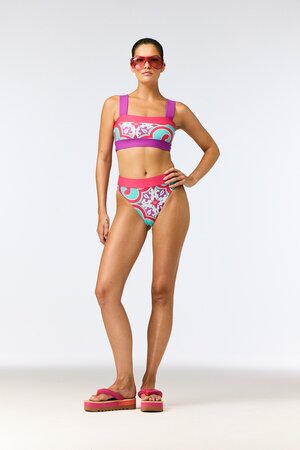 Plavky Goldbergh Cassandra Bikini Top Turchese