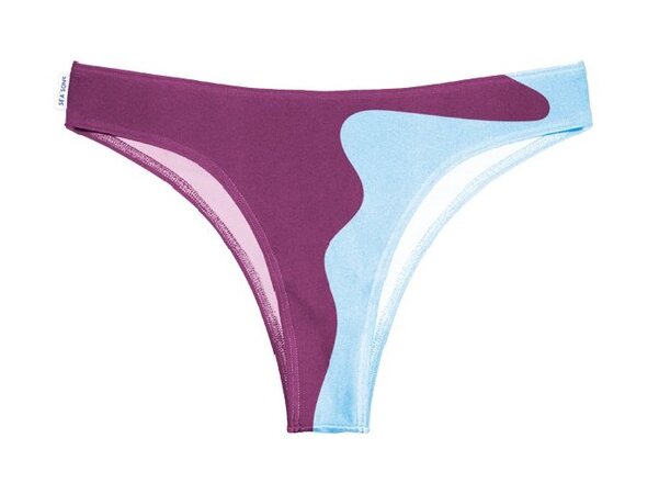 Dámske plavky Sea'sons spodok Cherry/Blue