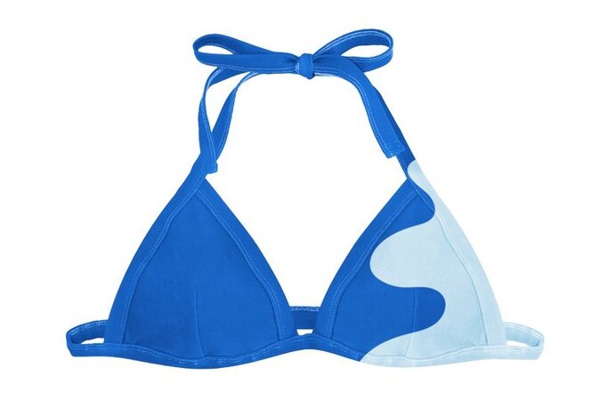 Dámske plavky Sea'sons vrch Ocean/Blue