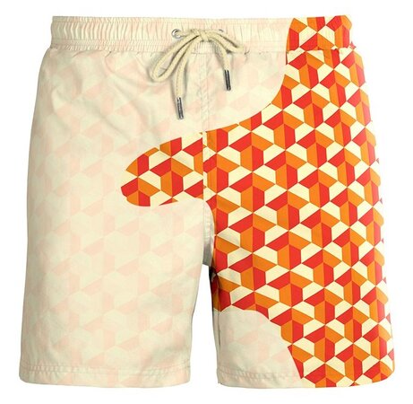 Detské plavky Sea'sons Geometric Amber Peach Detské plavky Sea'sons Geometric Amber Peach