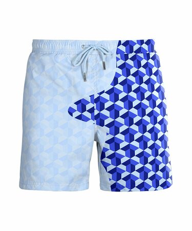 Detské plavky Sea'sons Geometric Sapphire Blue Detské plavky Sea'sons Geometric Sapphire Blue