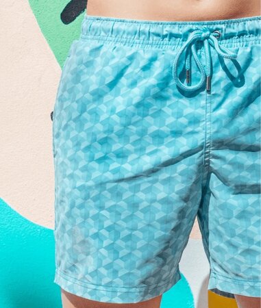 Detské plavky Sea'sons Geometric Sapphire Blue Detské plavky Sea'sons Geometric Sapphire Blue