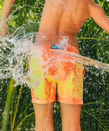 Detské plavky Sea'sons Kids Orange/Yellow