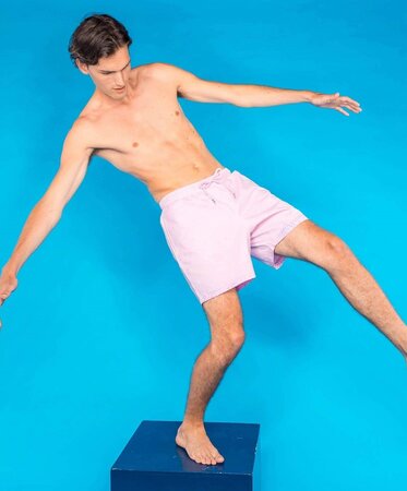 Pánske plavky Sea'sons Liquid Lines Purple/Pink