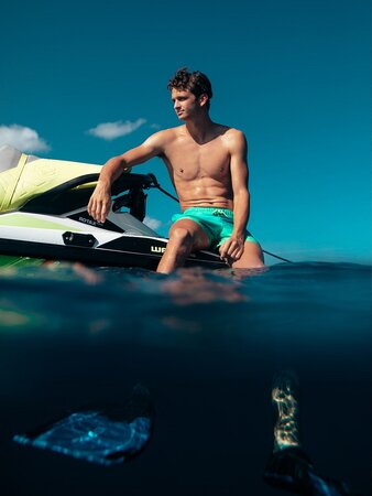 Pánske plavky Sea'sons Main Blue/Green