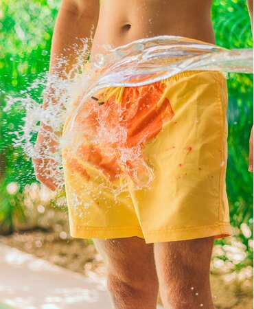 Pánske plavky Sea'sons Main Orange/Yellow Pánske plavky Sea'sons Main Orange/Yellow