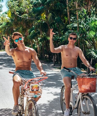 Pánske plavky Sea'sons Mosaic Sapphire