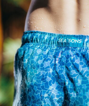 Pánske plavky Sea'sons Mosaic Sapphire