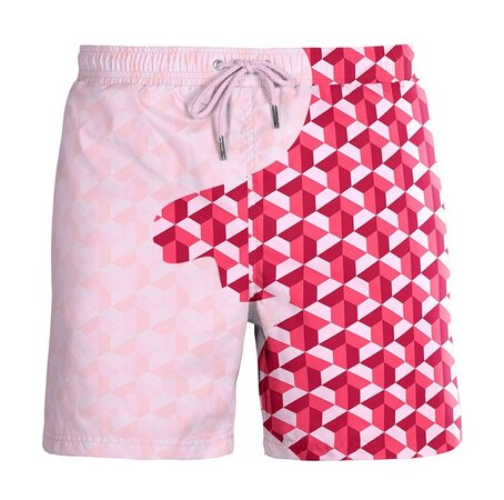 Pánske plavky Sea'sons Geometric Ruby